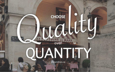 Content Quality over Quantity