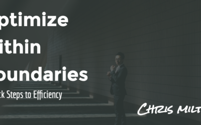 Optimize within Boundaries